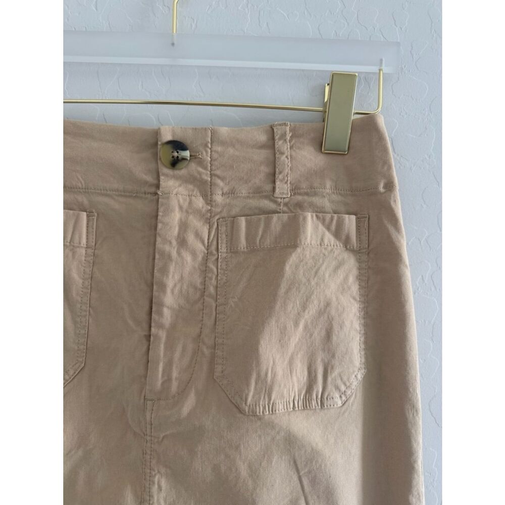 Anthropologie Maeve The Colette Maxi Skirt in Khaki Size Small - Picture 6 of 9